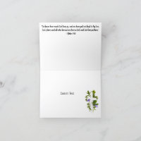 Custom Religious Thinking of You Card