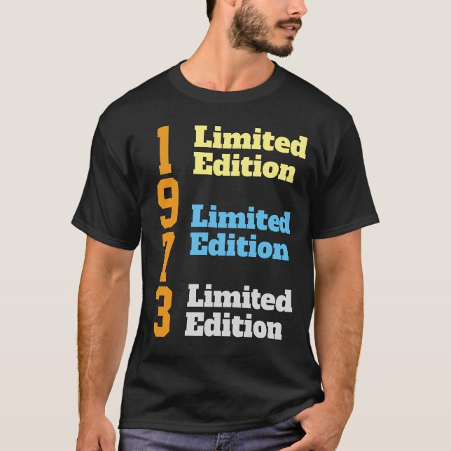 CUSTOM REPEATEDLY LIMITED EDITION VERTICAL YEAR T-Shirt (Front)