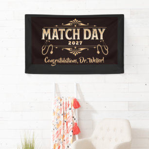 Custom Residency Match Day 2027 Future Doctor  Banner