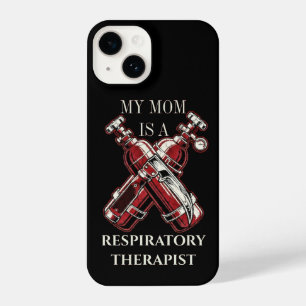 Custom Respiratory Nurse Mom Tactical Tough Phone  iPhone 14 Case