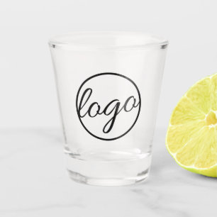 Custom Restaurant Business Bar Logo Shot Glass