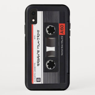 Custom Retro Cassette Tape Case-Mate iPhone Case