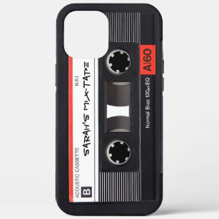 Custom Retro Cassette Tape iPhone 12 Pro Max Case