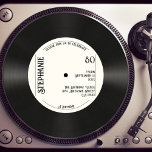 Custom Retro Faux Vinyl Record Music 80th Birthday Invitation<br><div class="desc">👉 Celebrate your birthday with this vintage themed faux vinyl record 80th birthday party invitation! This totally retro design will certainly put a smile on your face! - Simply click to personalise this design 🔥 My promises - This is unique - designed by me! - It is designed with you...</div>