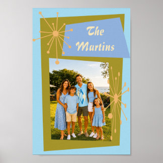 Custom Retro Modern Photo Wall Art