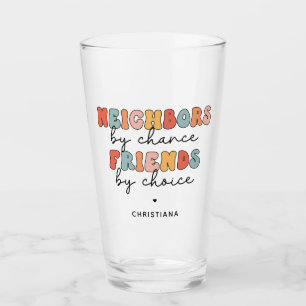 Custom Retro Neighbours by Chance Friends by Choic Glass
