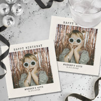 Custom Retro Photo Birthday
