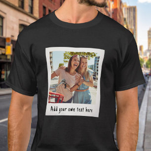 Custom Retro Vintage Photo T-Shirt