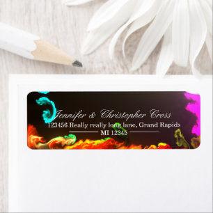 Custom return address labels postage shipping