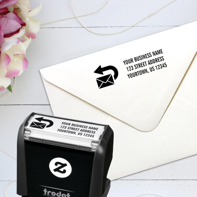 Custom Return Address Self Inking Stamp (Creator Uploaded)