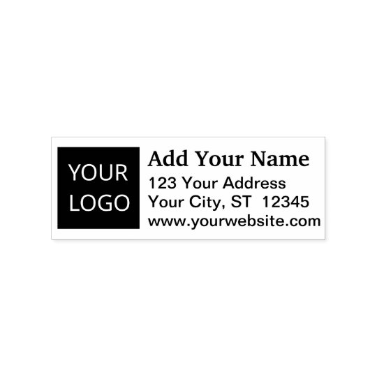 custom-return-address-stamp-for-business-with-logo-zazzle-co-uk