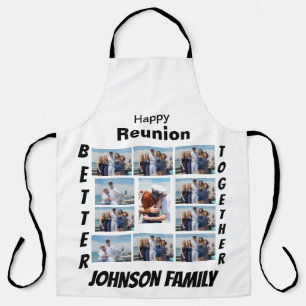 Custom Reunion 11 Photo Collage Apron
