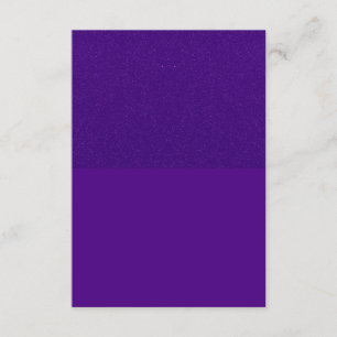 Custom Reversible Purple Enclosure Card