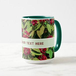 Custom Rhododendron Bloom Mug
