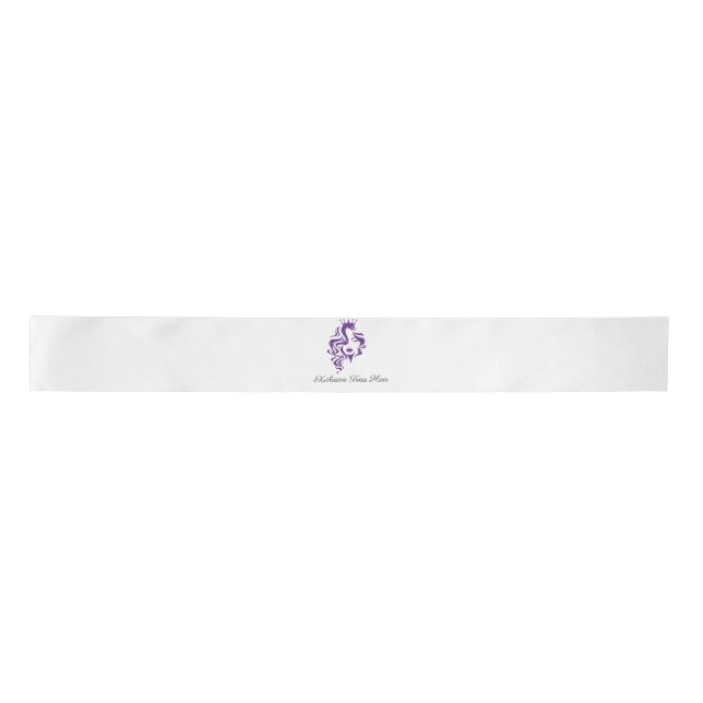 Custom ribbon satin ribbon (Front)