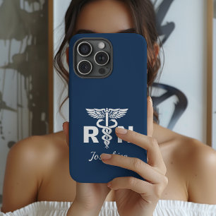 Custom RN nurse school graduate phone case gift