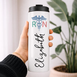 Custom RN Nurse Tumbler Gift for Nurse Graduation