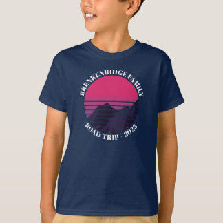 Custom Road Trip Retro Family Reunion T-Shirt