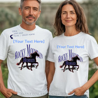 Custom Rocky Mountain Horses Silhouette