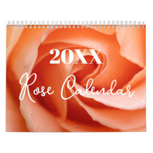 Custom Rose calendar