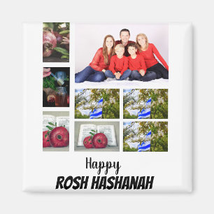 Custom Rosh Hashanah 8 Photo Collage  Magnet