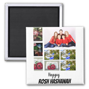 Custom Rosh Hashanah 8 Photo Collage  Magnet