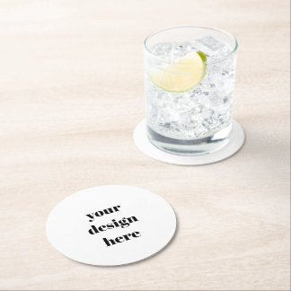 Custom Round Paper Coaster
