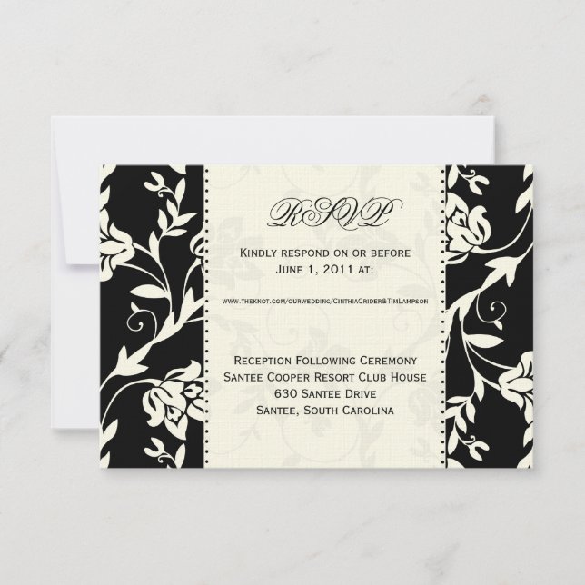 Custom RSVP Card (Front)
