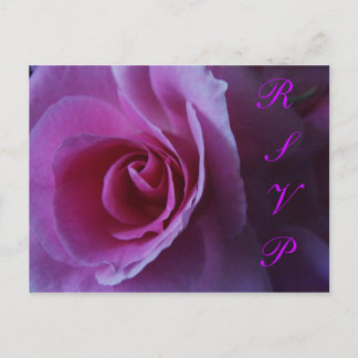 Custom RSVP Inserts Invitation Postcard