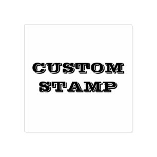 Custom rubber stamp, logo stamp, business branding rubber stamp