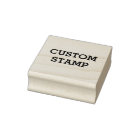 Custom rubber stamp, logo stamp, business branding