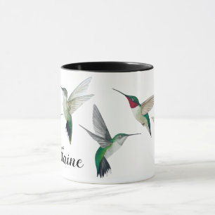 Custom Ruby-throated  Hummingbirds  Mug