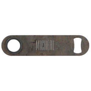 Custom Rusted Metal Speed Bottle Opener