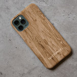 Custom Rustic Tan Brown Coloured Faux Woodgrain iPhone 11 Pro Case<br><div class="desc">Contemporary tan brown coloured faux weathered woodgrain texture pattern cellphone case. With room to customise with name, monogram or initials of your choice. Beautiful, modern and cool cover for the trend-savvy and art-loving hip trendsetter, artsy motif lover who wants to protect their phone from dust and dirt, wear and tear....</div>
