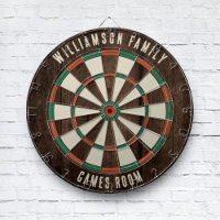 Custom Rustic Wood Look Family Games Room