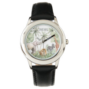 Custom Safari Name Watch For Kids 