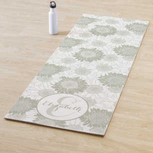 Custom Sage Green Yoga Mat