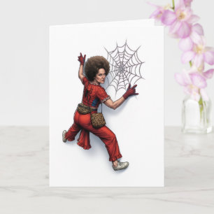 Custom Sally O'Malley Spider-Man Superhero Fan Des Card