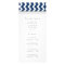 Custom Salon Rack Cards Blue Grey Chevron