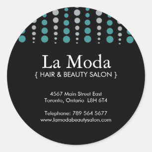 Custom Salon Stickers