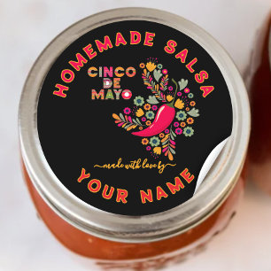 Custom Salsa Labels for Homemade Salsa