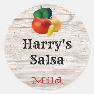 Custom Salsa Stickers