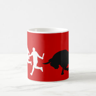 Custom, San Fermin Pamplona, encierro / bull run, Coffee Mug