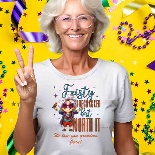 Custom Sassy Grandma Granny Sentiment Name T-Shirt