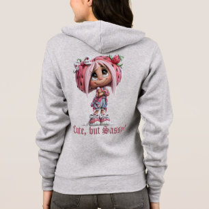 Custom Sassy Strawberry Hoodie