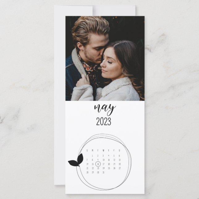 Custom Save the Date  (Front)