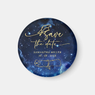 Custom Save the Date Graduation Magnet