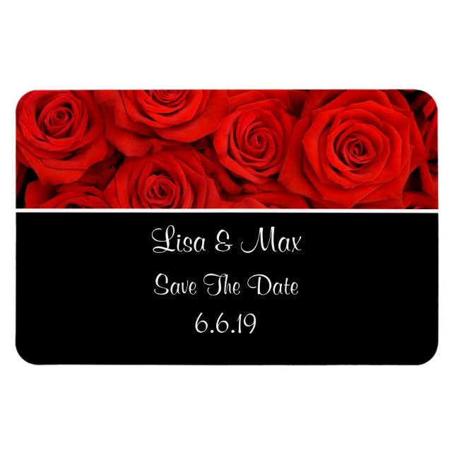 Custom Save The Date Magnet (Horizontal)