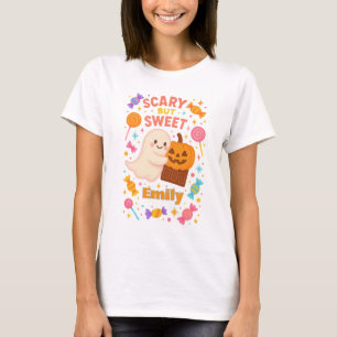 Custom Scary Sweet Halloween T-Shirt