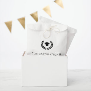 Custom School and College Graduation Elegant Favour Bags